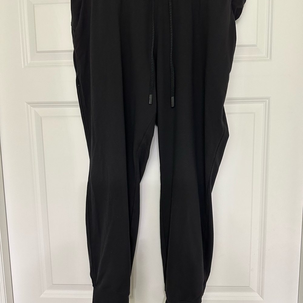 Lululemon Ready to Rulu Slim-Fit High-Rise Jogger Full Length Black Size: 20